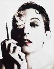 William Klein, Gainsbourg, couverture de l'album "Love on the Beat", 1984, Tirage chromogénique, tiré en 2015