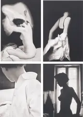René Groebli, L’Œil de l’Amour, 1952, Douze tirages platinum-palladium de 2017. Page de titre. Présentation sous coffret