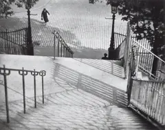 Les Escaliers de Montmartre, Paris by André Kertész, 1926, Tirage argentique postérieur, monté sur support cartonné, offered Nov 2023