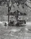 Robert Doisneau, Le Manège de Monsieur Barré, 1955, Tirage argentique postérieur