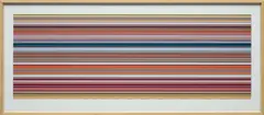 Gerhard Richter, Strip (923-23), 2012, digital print mounted on Aludibond, in artist's frame