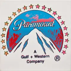Paramount from the series Ads by Andy Warhol, 1985, acrylic on canvas, offered Mar 2023