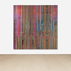 Liu Wei, Purple Air 2017 No. 1, 2016-2017, oil on canvas