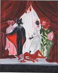Oh de Laval, The Theatre, 2019, acrylic on canvas