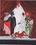 Oh de Laval, The Theatre, 2019, acrylic on canvas