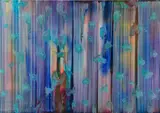 Bernard Frize, Dol, 2018, acrylic and resin on canvas