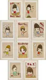 Yoshitomo Nara, Untitled (M. & S. E-2010-003 - E-2010-012)