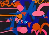 Todd James, Untitled, 2018, acrylic on canvas