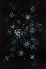 Untitled by Zhao Zhao, 2017, oil on canvas, sold Mar 2023