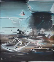 Jia Aili, Untitled, 2015, oil on canvas