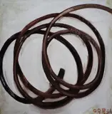 Zhang Enli, Leather Hose, 2009, oil on canvas