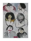 Zhang Enli, The Head Portrait No. 2, 2002, oil on canvas