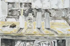Order by Chris Huen Sin Kan, 2016, oil on canvas, sold Mar 2023