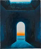 Szelit Cheung, Kokuu XIII, 2022, oil on linen