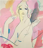 France-Lise McGurn, Sin and Syncope, 2020, acrylic on canvas
