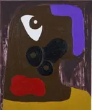 Isshaq Ismail, Kwesi, 2022, acrylic on canvas