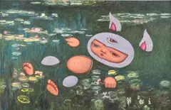 Alex Face, Breathe, 2016, oil on canvas