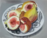 Ulala Imai, Figs, 2020, oil on canvas