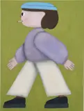 Felix Treadwell, Fedo with Creepers, 2020, acrylic on canvas
