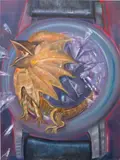 Hannah Bays, TIME, 2022, oil on canvas