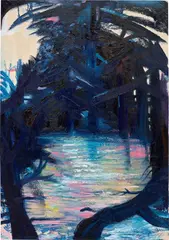 William Grob, The Delightful Nonfiction, 2022, oil on canvas
