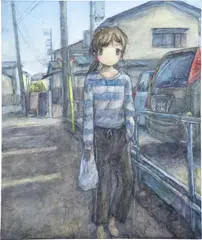Emi Kuraya, Untitled, 2019, oil on canvas