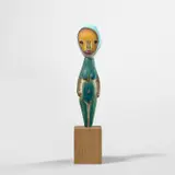 Izumi Katō, Untitled, 2018, wood, acrylic and stone