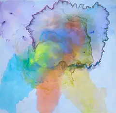 Martinique Series by Vivian Springford, 1972-1973, acrylic on canvas, sold Oct 2023