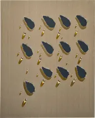 Kim Tschang Yeul, Colorplate 75, 1988, oil on canvas
