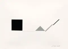 Richard Lin Show Yu, Work on Paper, 2008, mixed media on paper