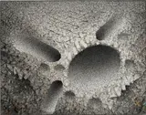 Chun Kwang Young, Aggregation 09-A009, 2009, mixed media with Korean mulberry paper mounted on board