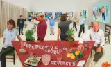 David Hockney, Perspective Should be Reversed, 2014, photographic drawing printed on paper mounted on Dibond