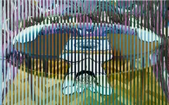 Ebecho Muslimova, FATEBE SINKHOLE, 2020, acrylic and oil on canvas