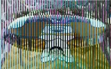 Ebecho Muslimova, FATEBE SINKHOLE, 2020, acrylic and oil on canvas