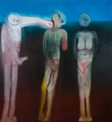 Miriam Cahn, o.t., 2017, oil on canvas