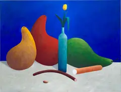 Nicolas Party, Still Life with an Olive, 2012-2013, oil on canvas