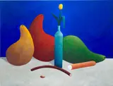 Nicolas Party, Still Life with an Olive, 2012-2013, oil on canvas