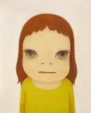 Yoshitomo Nara, No Means No, 2006, acrylic on canvas