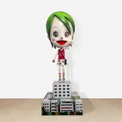 Mr., “Penyo-Henyo” Pyopyo Edition "Good Morning, Good Morning", 2006, fiberglass, steel, acrylic resin, iron and various fabrics