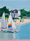 Guy Yanai, Normandy, 2020, oil on canvas