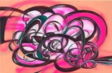 Untitled #01 by Yuan Fang, 2022, acrylic on canvas, sold Nov 2023