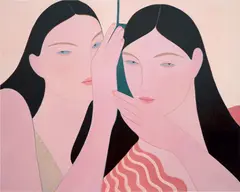 Kelly Beeman, Cordless Phone, 2020, oil on canvas