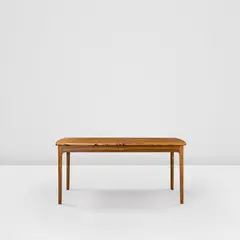 Extendable low table by Ole Wanscher, 1954, Brazilian rosewood, Brazilian rosewood-veneered wood, offered Nov 2023