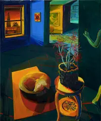 Carlo D'Anselmi, Silent Hour, 2020, oil on canvas