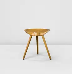 Mogens Lassen, Stool, 1942, oak