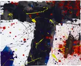 Untitled by Sam Francis, 1988, acrylic on paper, offered Nov 2023