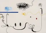 Christian Rosa, God Hopes, 2015, oil and charcoal on canvas
