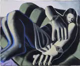 Aks Misyuta, Time Waster, 2020, acrylic on canvas