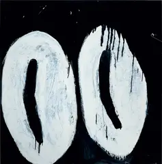 Joyce Pensato, Little Cattitude, 2014, enamel on canvas