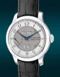 F.P. Journe, An attractive and innovative platinum perpetual calendar wristwatch with leap year, power reserve indication and instantaneous jumping calendar mechanism, Circa 2012